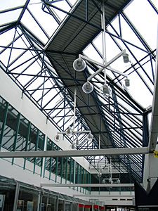 Teräsrakenteinen kattoristikko, Myyrmäen kohde